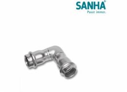 SANHA NiroSan-Press úhlové spojky 90° PxP 28