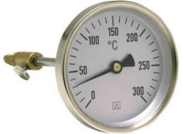 Afriso&nbsp;Bimetalický&nbsp;teploměr&nbsp;pro&nbsp;měření&nbsp;teploty&nbsp;výfukových&nbsp;plynů&nbsp;RT&nbsp;80,&nbsp;fi&nbsp;80&nbsp;mm,&nbsp;L&nbsp;150&nbsp;mm,&nbsp;0÷300°C,&nbsp;ax,&nbsp;třída&nbsp;2