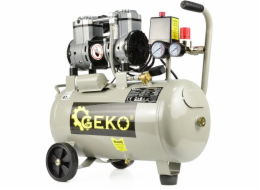 Geko Bezolejový dvoupístový kompresor 24L 980W (1)