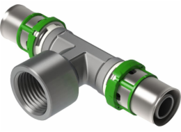 Comap Lisovaný T-kus MultiSkin s vnitřním závitem, mosaz/cínovaný, 26x3/4x26