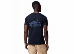 Columbia Tričko Rapid Ridge Back Graphic Tee II 1934824022 Černé L