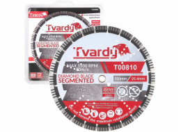 Tvardy Segmentový diamantový kotouč 350x12x25,4/20mm s kroužkem (10 ks)