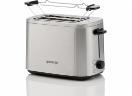 Gorenje Topinkovač | T800DS | Počet slotů 2 | Materiál pouzdra Nerezová ocel