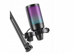 Fifine Herní studiový kondenzátorový mikrofon A6T AMPLIGAME USB RGB PnP