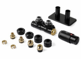 Terma Pravoúhlé TWINS All-in (ATSGSO CFK/P) vt \ matná černá