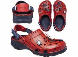 Crocs Dětské dřeváky Team Spiderman All Terain 208786-410 Červené 30/31