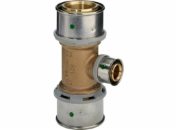 Viega T-kus 32 x 25 x 25 hnědý / lesklý (DWZ) Trubková spojka