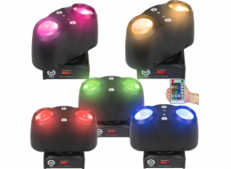 LIGHT4ME SID2 LED multiefektové světlo 4v1 paprskový efekt RGBW laser R/G stroboskop