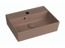 Massi Umyvadlo na desku/závěsné 50x38 cm LERA CAPPUCCINO MASSI