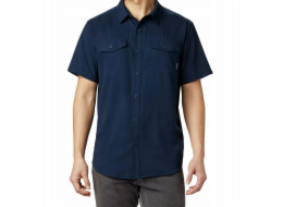 Columbia Tričko s krátkým rukávem Utisizer II Solid 1577762464 Tmavě modrá XL