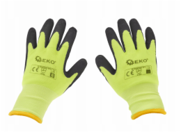 Geko Fluorescenční zimní zateplené pracovní rukavice velikost 11 (12/120)