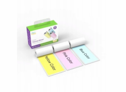 My First myFirst Camera Insta Wi Termo Sticker Růžová Modrá Žlutá - termo nálepky, vložky pro Insta2/Wi/20 (3 barevné role x 3 m)