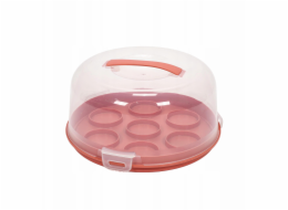 Atmosphera Přenosná krabička na dort nebo muffiny, 25 x 14 cm