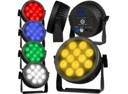 LIGHT4ME CREE ALU PENTA PAR 12 PAR bodové světelné efekty 12x15W RGBWA SMD LED 5v1