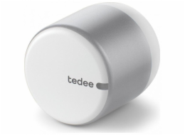 Tedee Zámek GO 2 TLV2.0A stříbrný s bílým tlačítkem