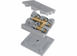 Viega Křížový prvek 16 Mosaz / leštěná (DWZ) Trubková spojka