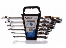 Geko Sada skládacích ráčnových klíčů 8-19 mm 6 ks (20)