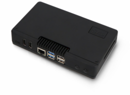 Argon40 Pouzdro Argon ONE V5 pro Raspberry Pi 5 - s ventilátorem a chladičem - hliníkové - černé