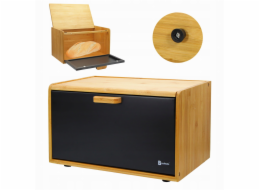 Brunbeste BAMBUSOVÁ KRABIČKA NA CHLÉB NÁDOBA NA CHLÉB BB-4254 ČERNÁ