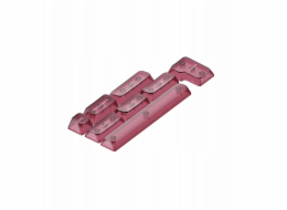 Nuphy - Krystalové krytky kláves mSA PC Inca Rose