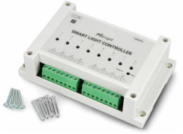 MILESIGHT Inteligentní ovladač osvětlení WS558 Switch s technologií LoraWan, 8 pasivních výstupů, maximální celkové zatížení 40 A nebo 10 A na výstup pro Smartcity a Smartbuilding