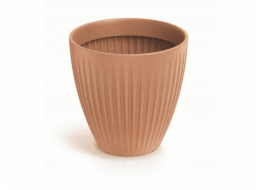Prosperplast KULATÝ STŘEDNÍ KVĚTINÁČ LATIA - TERAKOTOVÝ