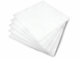 3DM Group Mléčné lité plexisklo - 5mm - 200x200mm - 5ks.