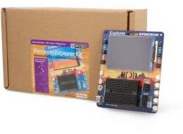 PiMoroni Explorer - vývojová deska s modulem RP2350B a 2,8   LCD displejem + příslušenství - PiMoroni PIM744