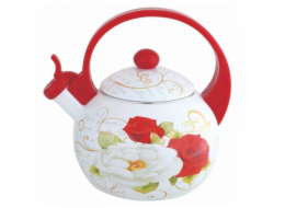 KingHoff Smaltovaná konvice 2l s píšťalkou KH-1910