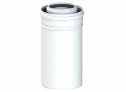 Poujoulat Výfuková trubka 60/100 (PP/AL) dvoustěnná bílá 1 m (DWZ)