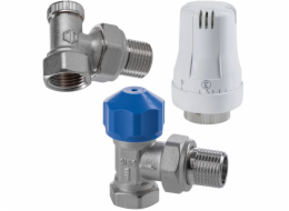 Honeywell Radiátorová sada - rohové provedení DN15 (termostatická hlavice + termostatický ventil + zpětný ventil)