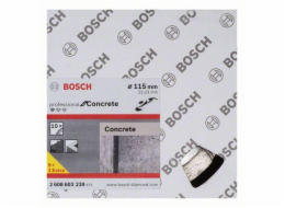 Bosch BETONOVÝ KOTOUČ PRŮMĚR * 115 / 22,23 10 KS