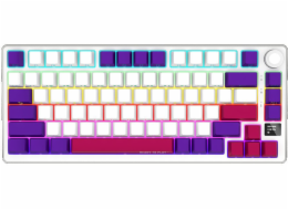 Lorgar KBP7075W Bezdrátová 75% mechanická herní klávesnice Pro bílá EN layout