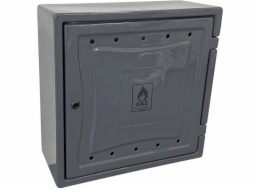 UN KRYT PLYNOMĚRU Z PLASTU 250*600*600MM BEZ POTŘENÍ. GRAFIT