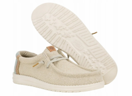 HEY DUDE Wally Jute 43085-1UH Béžová 44