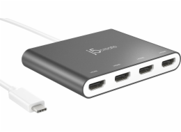 j5create Dokovací stanice/replikátor USB-C (JCA366-N)