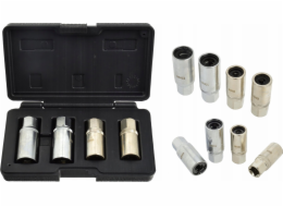 Geko Sada klíčů na zlomené šrouby a čepy, 4 kusy, CRV 50BV30 (20)