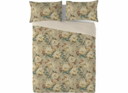 Multitex Ložní prádlo 220 x 200, 3dílné, potištěné, lněné, LINN MATEX 04