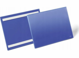 Durable Vodorovná samolepicí úložná kapsa A4 DURABLE 179807 Modrá 50 ks