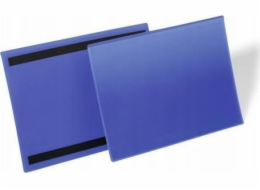 Durable Magnetická horizontální úložná kapsa A4 DURABLE 174507 Modrá 50 ks