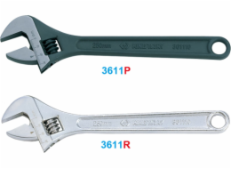 King Tony ŠVÉDSKÝ NASTAVITELNÝ KLÍČ S DĚLENÍM 35 mm x 300 mm, ČERNÝ King Tony