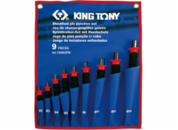 King Tony SADA JEHLOVÝCH DĚLOVAČŮ S GUMOVOU RUKOJEŤÍ 9dílná 2 - 14mm King Tony