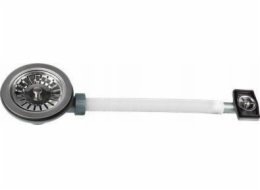 UN SADA ODTOKU DO DŘEZU CLICK-CLACK FI-115 S PŘEPADEM (1 KS)