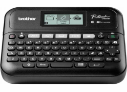 Brother Tiskárna štítků Brother P-Touch PT-D460BTVP - Popis - s/š - Termotransfer - 18 mm Breite - 180 dpi - až 30 mm/Sek. - USB, Bluetooth 5.0 - Řezačka - 5-zeiliger Druck, Spiegelschrift, Vertikaler Druck, Mehrfachausdruck - Schwarz