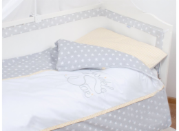 estilex Ložní prádlo s chráničem do postýlky 100x135 Twinkle Star 42