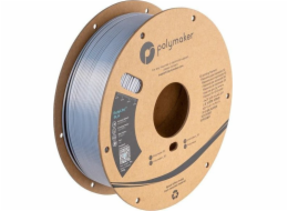 Poly ilament Polymaker PolyLite Silk PLA 1,75 mm, 1 kg - stříbrný