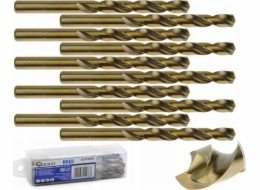 Geko Vrták Drill HSS Cobalt do kovu 9,5 mm (10/210)