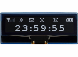 Waveshare OLED displej 2,23'' 128x32px - SPI/I2C - černobílý - pro Raspberry Pi Pico - Waveshare 19750}