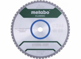 Metabo kotoučová pila na ocel řezaná Classic 305*25,4 mm Z60 (1 ks)