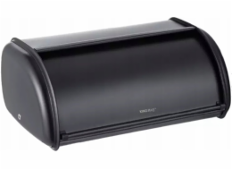 KingHoff Chlebník OCELOVÝ CHLEBAŘSKÝ KRABIČKA 44CM MATNĚ ČERNÁ KINGHOFF KH-1834